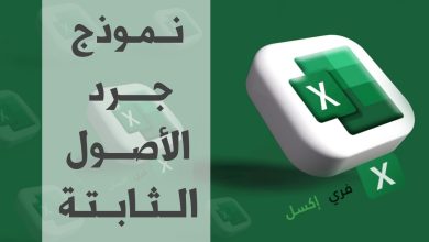 نموذج جرد الأصول الثابتة مصغرة